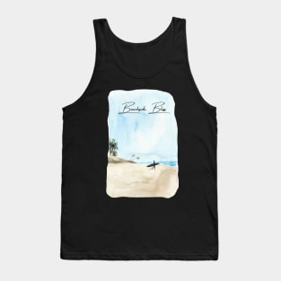 Beachside Bliss watercolor Tank Top